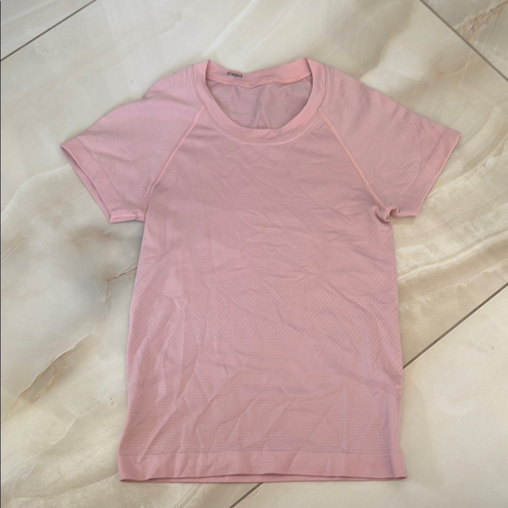 Lululemon Athletica Pink Short Sleeve Tee